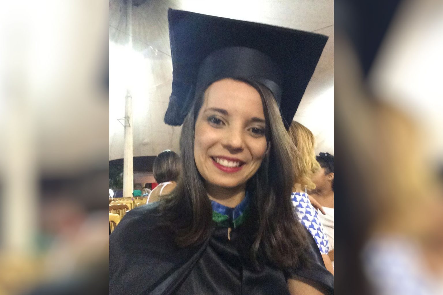 Formanda Ivi Borges. Turma 2/2015. Acervo pessoal de Ivi Borges.