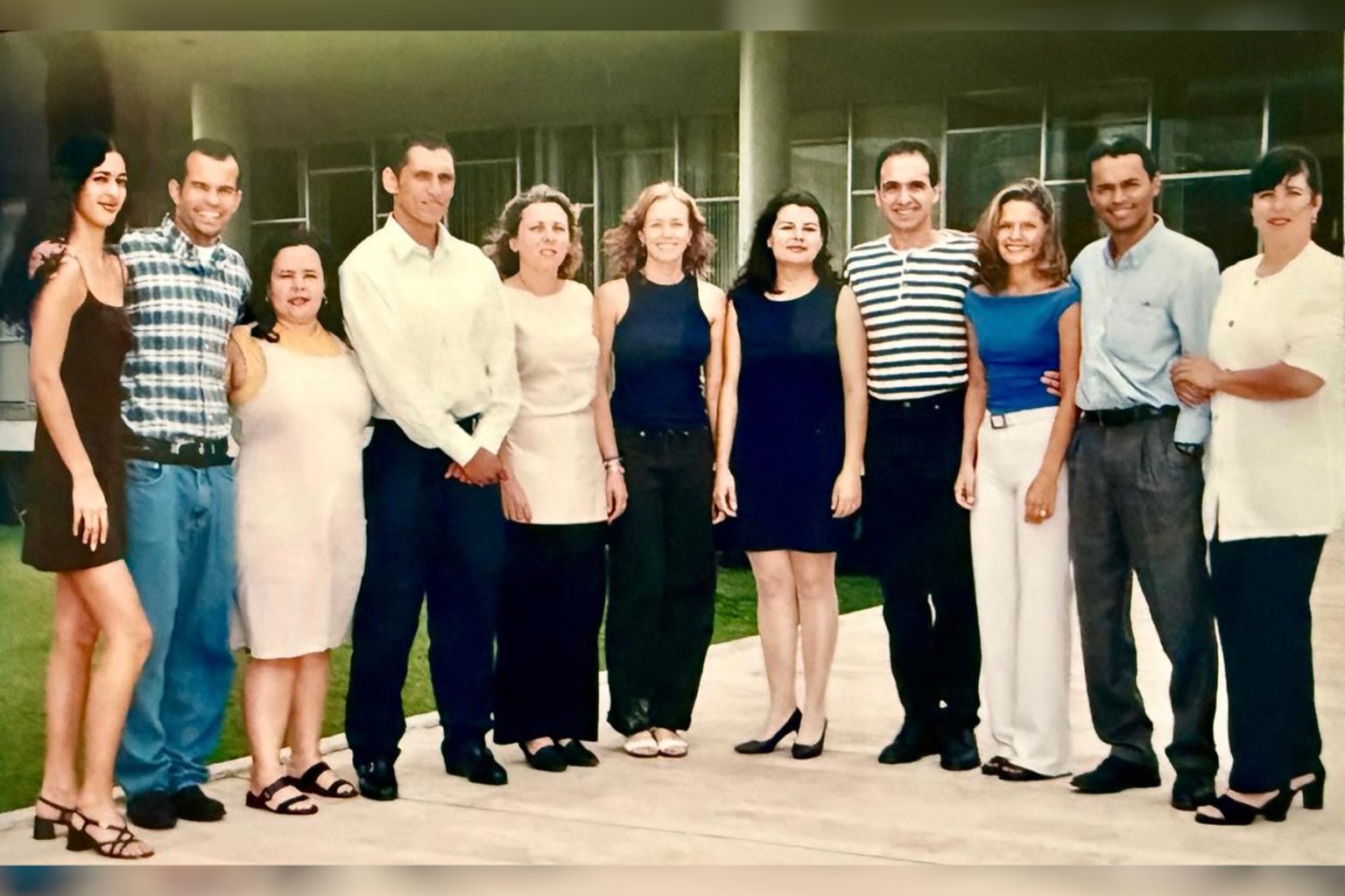 Formandos da Turma 1/1998. Acervo pessoal de Lânia de Almeida.
